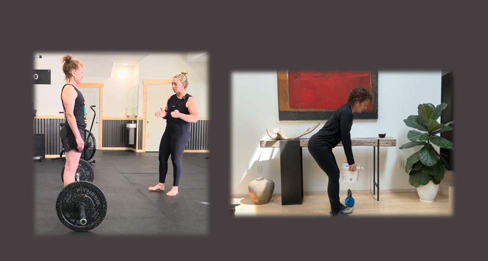 considerations for online versus in person strength training for women over 40
